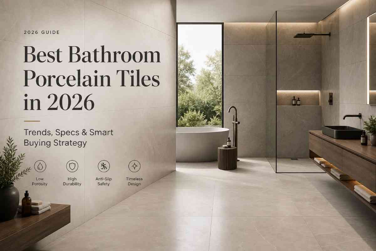 Best Bathroom Porcelain Tiles 2026 (Trends + Guide)